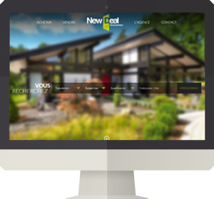 Un site immobilier ergonomique